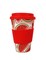 TINYMILLS Watermelon Travel Mug, 14 oz, Eco-Friendly Reusable Plant Fiber, Birthday Gift